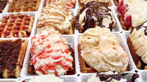 what are belgian waffles called in belgium